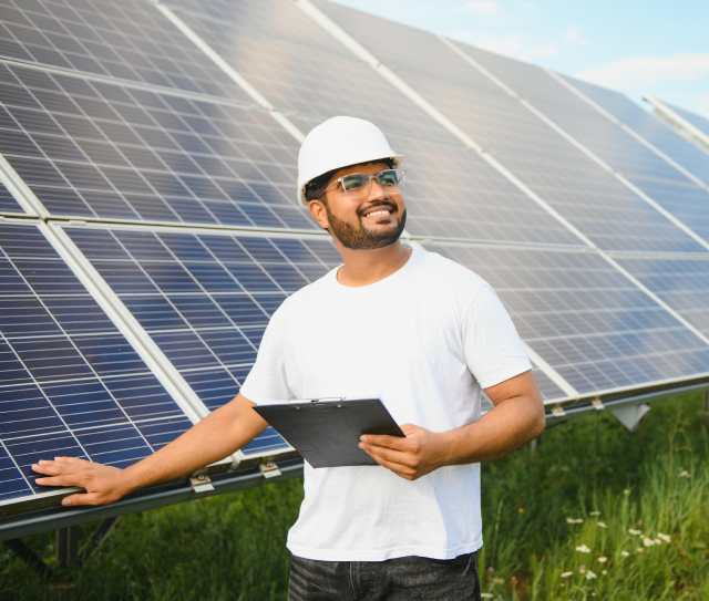 solar panel installation