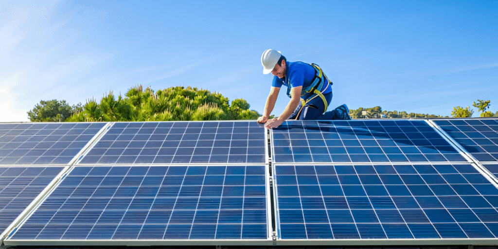 solar panel installation in Dharmapuri