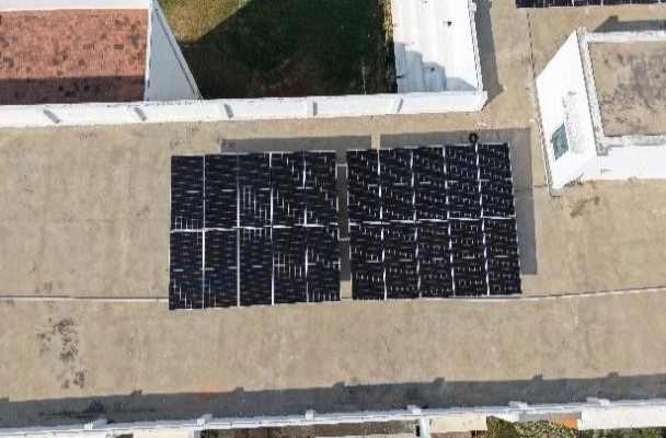 Industrial Solar Setup
